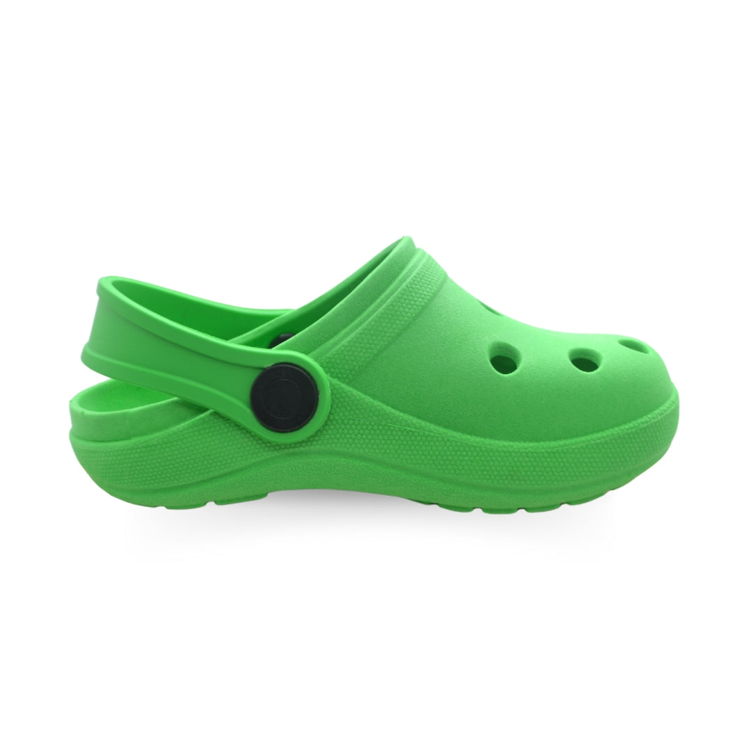 Babuche Infantil Verde – Leve, Seguro e Divertido