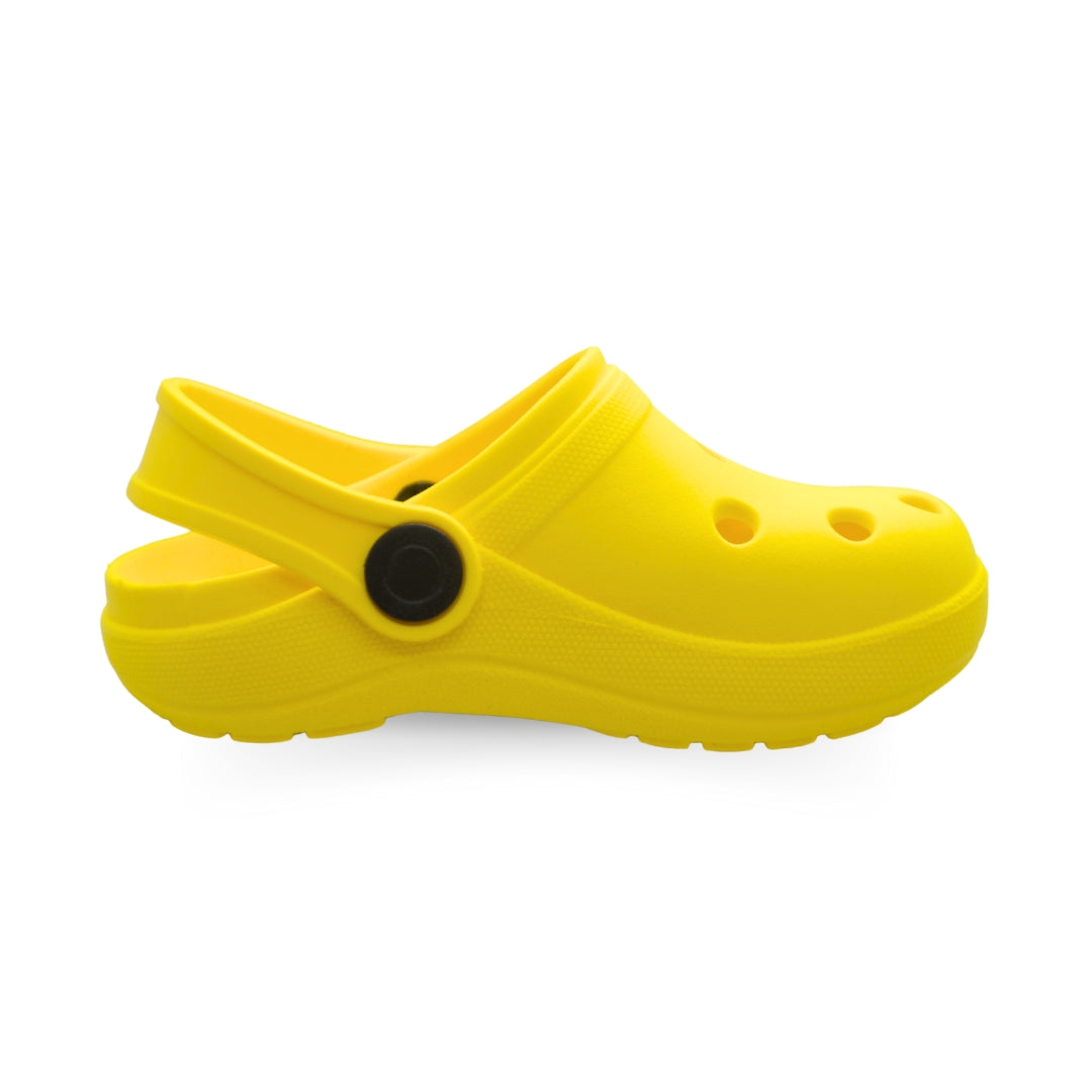 Babuche Infantil Amarelo Gema – Leve, Seguro e Divertido
