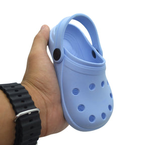 Babuche Infantil Azul Bebê – Leve, Seguro e Divertido