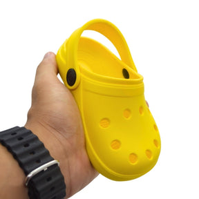 Babuche Infantil Amarelo Gema – Leve, Seguro e Divertido