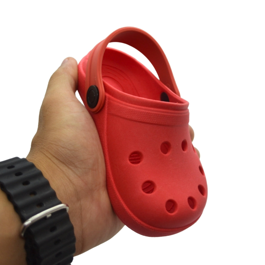 Babuche Infantil Vermelho – Leve, Seguro e Divertido