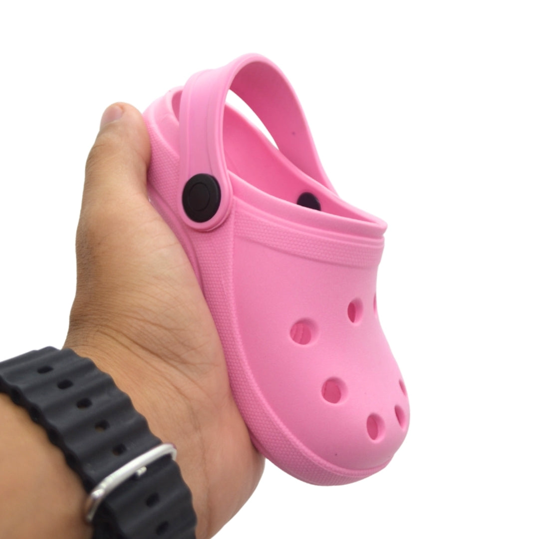 Babuche Infantil Rosa Chiclete – Leve, Seguro e Divertido