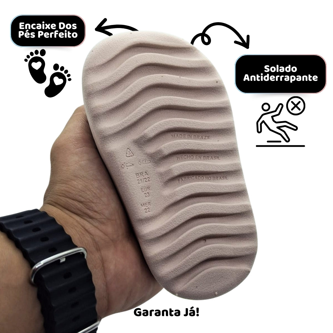 Chinelo Nuvem Nude – Leveza e Conforto para o Dia a Dia