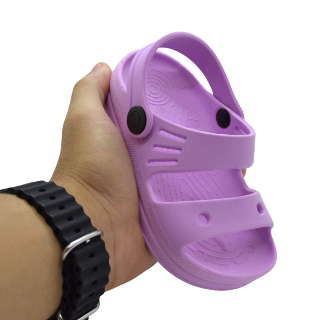 Papete Infantil Lilás – Leve, Confortável e Antiderrapante para o Dia a Dia