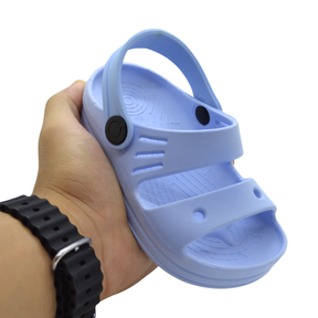 Papete Infantil Azul Bebê – Leve, Confortável e Antiderrapante para o Dia a Dia