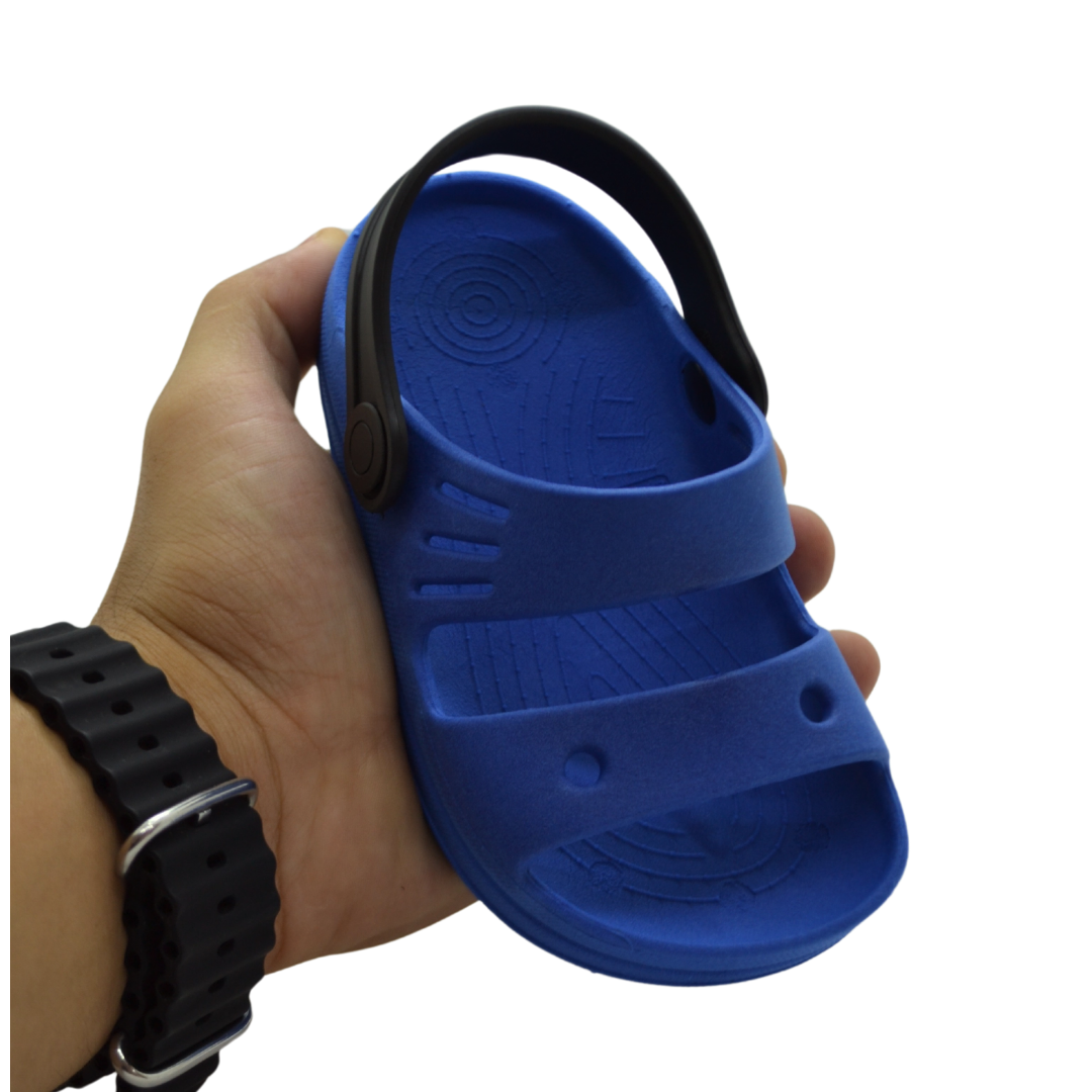 Papete Infantil Azul Bic – Leve, Confortável e Antiderrapante para o Dia a Dia
