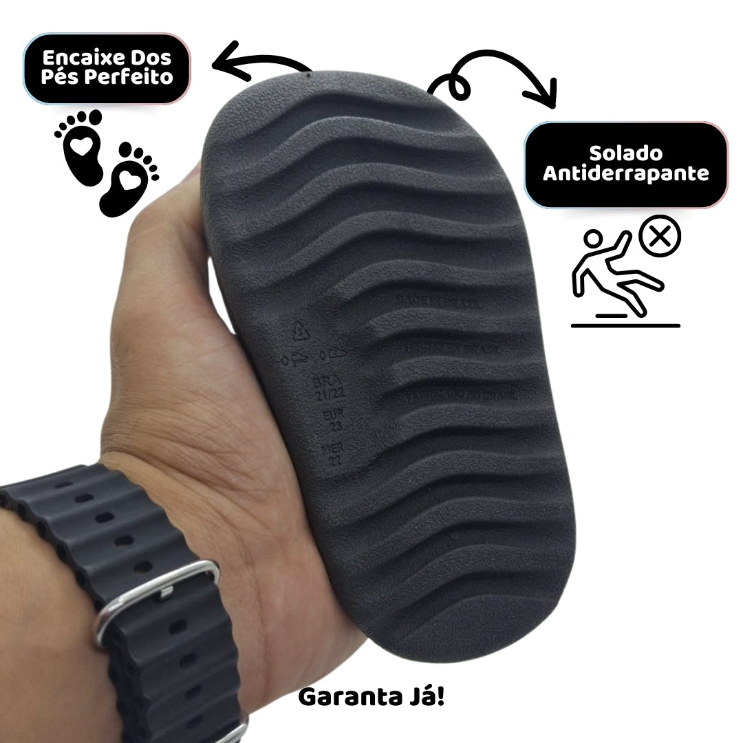 Chinelo Nuvem Preto – Leveza, Conforto e Versatilidade para o Dia a Dia