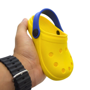 Babuche Infantil Amarelo Gema – Leve, Seguro e Divertido