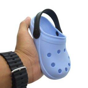Babuche Infantil Azul Bebê – Leve, Seguro e Divertido