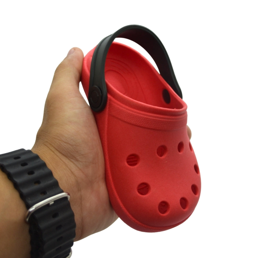 Babuche Infantil Vermelho – Leve, Seguro e Divertido