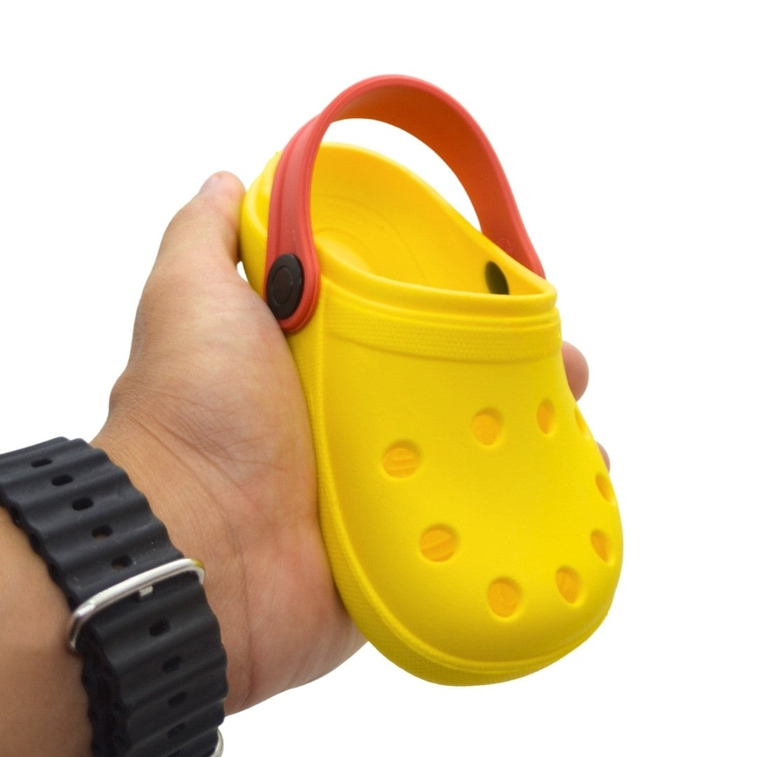 Babuche Infantil Amarelo Gema – Leve, Seguro e Divertido