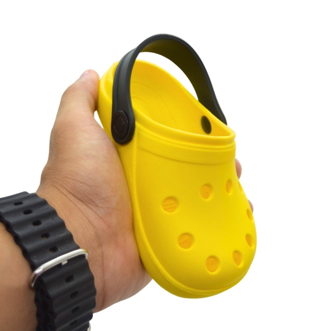 Babuche Infantil Amarelo Gema – Leve, Seguro e Divertido