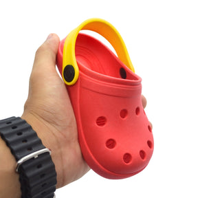 Babuche Infantil Vermelho – Leve, Seguro e Divertido