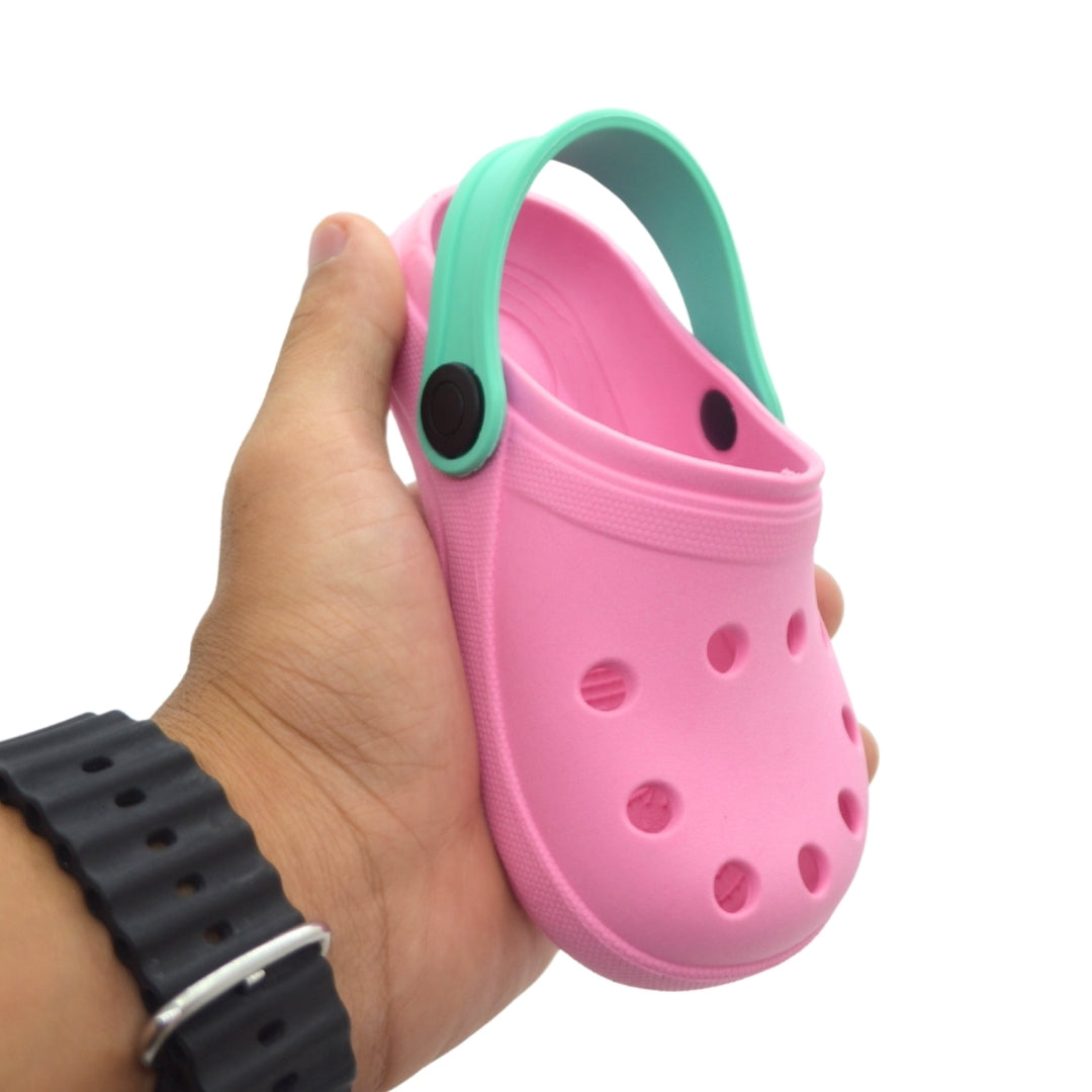 Babuche Infantil Rosa Chiclete – Leve, Seguro e Divertido