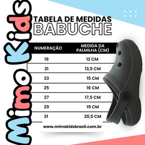 Babuche Infantil Nude – Leve, Seguro e Divertido